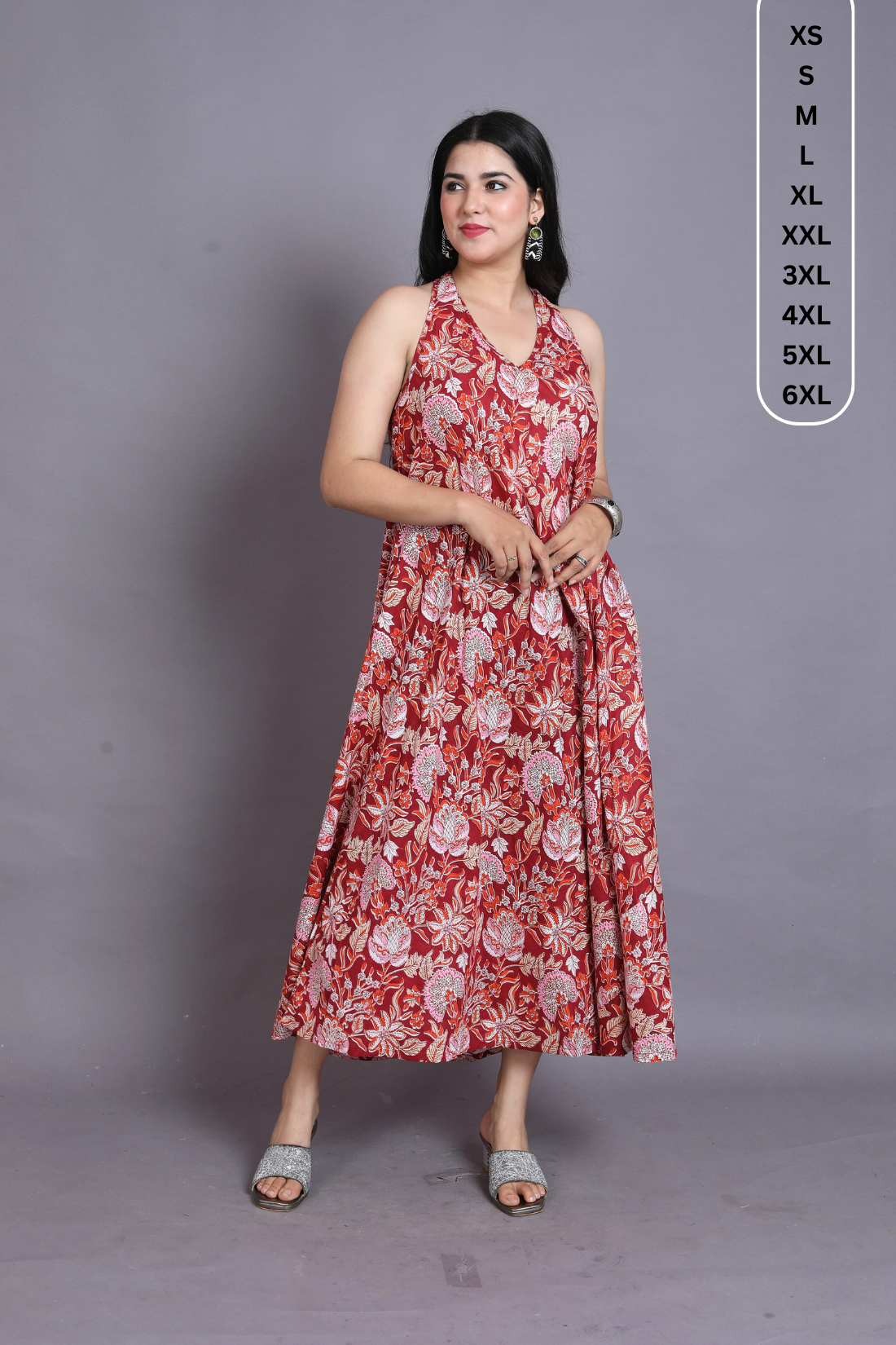 FLOWER COTTON DRESS