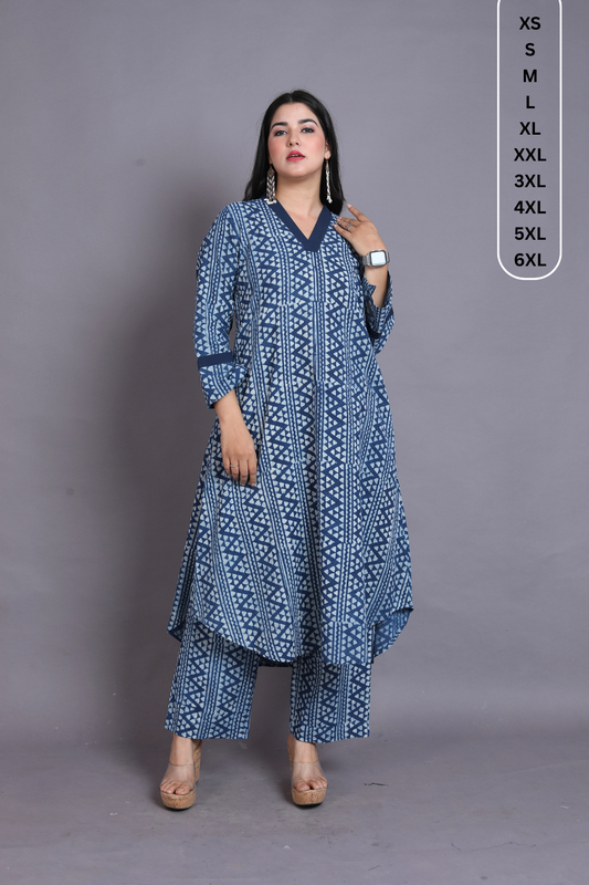 Dabu Cotton Co-ord Set